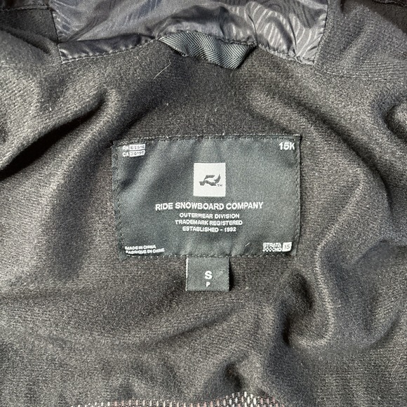 RIDE GEORGETOWN SNOWBOARD JACKET MEN'S Small Orange Red Insulated $270 - Picture 15 of 15